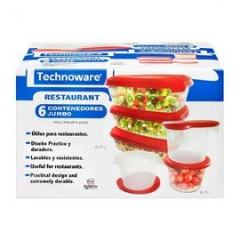 Technoware Contenedores Technoware Jumbo 6P - ZK-DespensayMas-Technoware