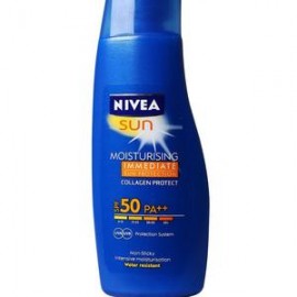 Beierdorf Media Caja Crema Sun Nivea Bloqueo Factor de Proteccion Solar 50 niños 125G/3P-DespensayMas-Beierdorf