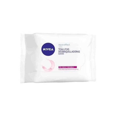 Beierdorf Media Caja Crema Nivea Visage Toallita Desmaquillante Sensible 25P/3C-DespensayMas-Beierdorf