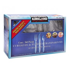 Kirkland Kirkland Signature cubiertos de plástico 360P - KOZ-DespensayMas-Kirkland