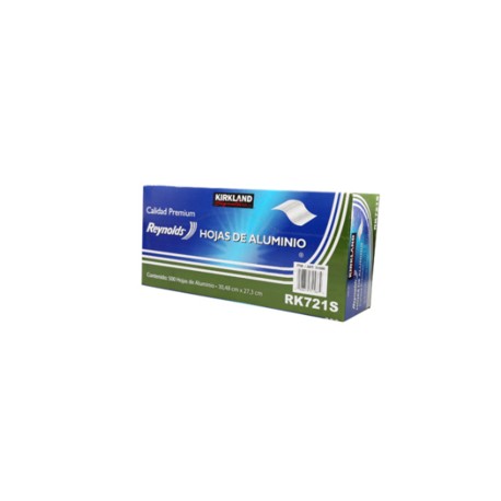 Kirkland Papel Aluminio Kirkland 500P/27CMx30CM - KOZ-DespensayMas-Kirkland