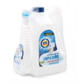 Real Clean Limpiador para baños Real Clean 5L - KOZ-DespensayMas-Real Clean