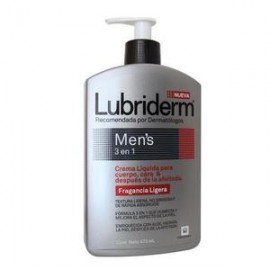 Johnson & Johnson Media Caja Crema Lubriderm Men con Fragancia 400M/6P-DespensayMas-Johnson & Johnson