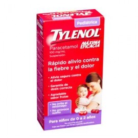 MayoreoTotal Tylenol Suspensión Pediátrica Cereza 15M-DespensayMas-MayoreoTotal