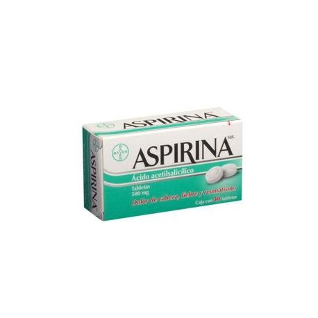 MayoreoTotal Aspirina caja 40T/500MG-DespensayMas-MayoreoTotal