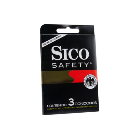 Sico Condones Sico Safety 3P-DespensayMas-Sico