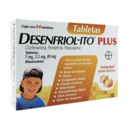 MayoreoTotal Desenfriol-ito Plus 24T (1 mg/2.5 mg/80 mg) - KOZ-DespensayMas-MayoreoTotal