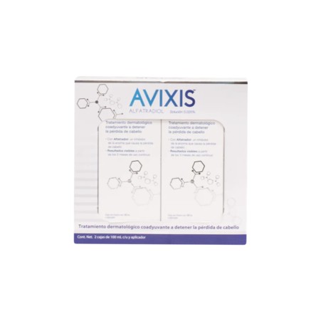 Avixis Avixis solución topica con 2 piezas de 100 ml - Avixis KOZ-DespensayMas-Avixis