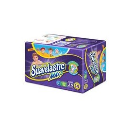 Kimberly Clark Caja de pañales Suavelastic Max Jumbo 14P/6B-DespensayMas-Kimberly Clark