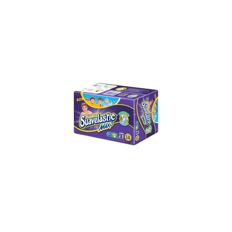 Kimberly Clark Caja de pañales Suavelastic Max Jumbo 14P/6B-DespensayMas-Kimberly Clark