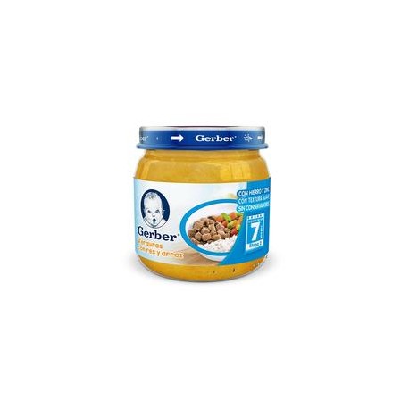 Nestlé Caja papilla verdura y res  Gerber E2 13G/12P-DespensayMas-Nestlé