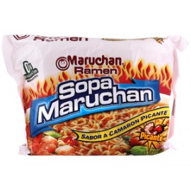 Maruchan Caja Sopa Maruchan Ramen Camarón Picante 85G/24P-DespensayMas-Maruchan