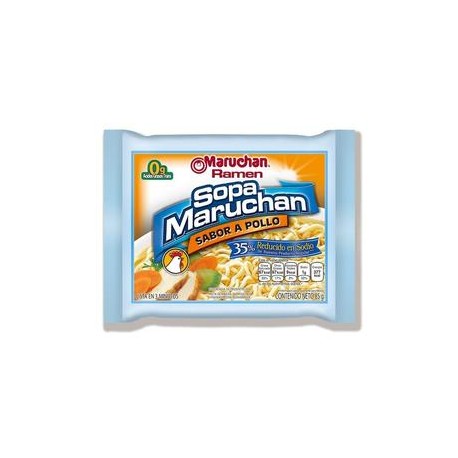 Maruchan Caja Sopa Maruchan Ramen Pollo Reducida en Sodio 85G/24P-DespensayMas-Maruchan