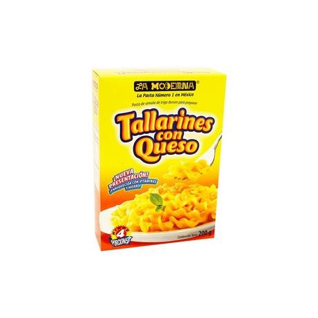 La Moderna Caja Sopa Tallarines con Queso 200G/20P-DespensayMas-La Moderna