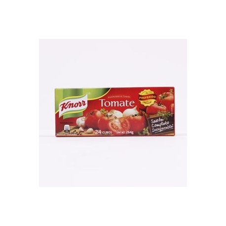 Unilever Caja Knorr Tomate Exhibidor 24C/12P-DespensayMas-Unilever