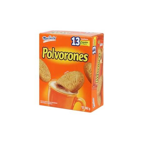 Bimbo Galletas Polvorones Marinela 13P/74G - ZK-DespensayMas-Bimbo