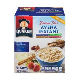 Pepsico Avena Quaker Instantanea Sabores Surtidos 40S - ZK-DespensayMas-Pepsico