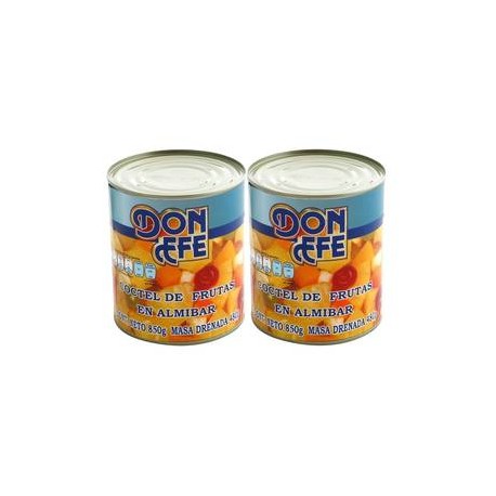 Don Efe Coctel de frutas Don Efe 2P/850G - ZK-DespensayMas-Don Efe