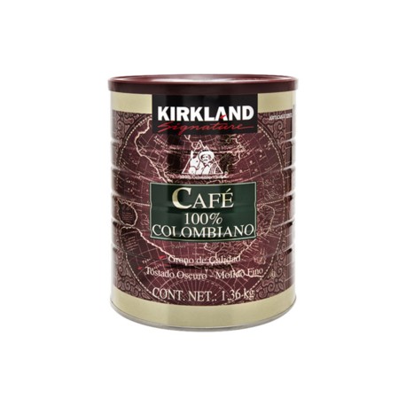 Kirkland Kirkland Signature café molido 100% colombiano 1.36K - KOZ-DespensayMas-Kirkland