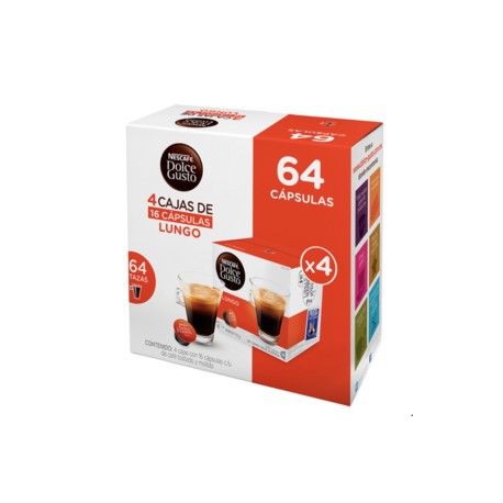 Nestlé Nescafé Dolce Gusto 64C sabor Lungo - KOZ-DespensayMas-Nestlé