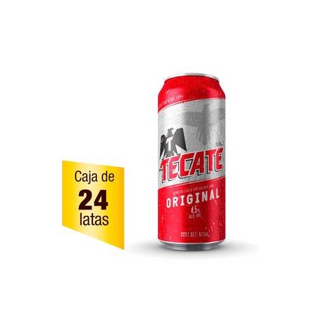 MayoreoTotal Caja cerveza Tecate lata 24P/473M-DespensayMas-MayoreoTotal