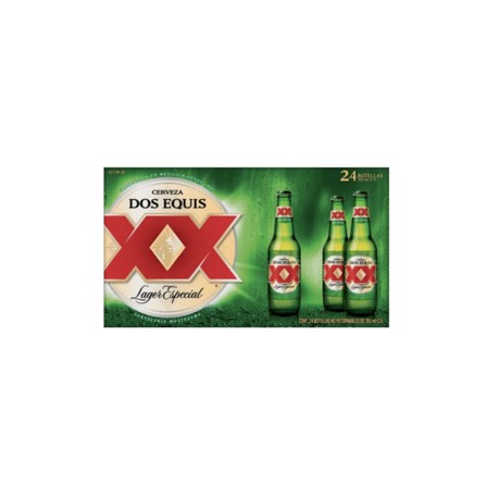 Cuauhtémoc Moctezuma Caja cerveza XX Lager botella 24P/355M - KOZ-DespensayMas-Cuauhtémoc Moctezuma