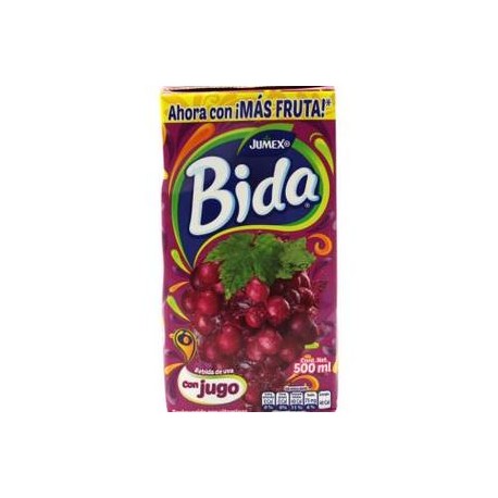 Jumex Caja jugo Bida sabor uva 500M/12P-DespensayMas-Jumex