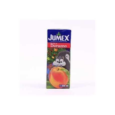 Jumex Caja Jugo Jumex mini brik Durazno 200M/40P-DespensayMas-Jumex