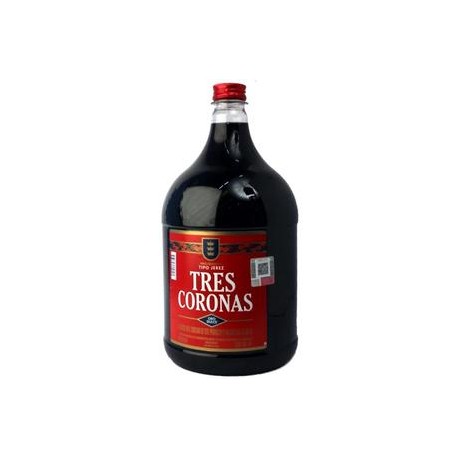 MayoreoTotal Caja Jerez 3 Coronas 4P/4L-DespensayMas-MayoreoTotal