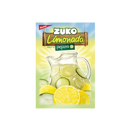 Nutresa Media Caja Polvo para Preparar Bebida Limonada Pepino Zuko 15G/6C/8P-DespensayMas-Nutresa