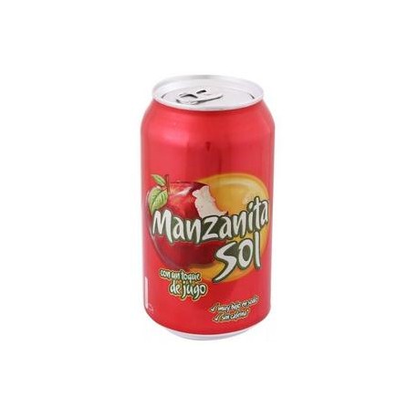 Pepsico Caja Refresco Manzanita Sol Lata 355M/24P-DespensayMas-Pepsico