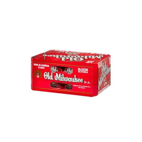 Milwaukee Cerveza sin Alcohol Old Milwaukee Clara 12P/355M - ZK-DespensayMas-Milwaukee