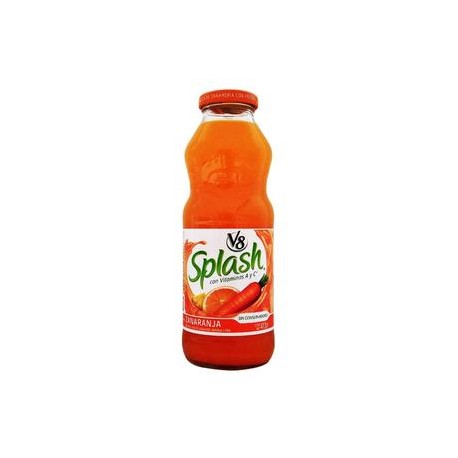 Campbell's Caja Jugo Splash Sabor Zanaranja 500M/12P-DespensayMas-Campbell's