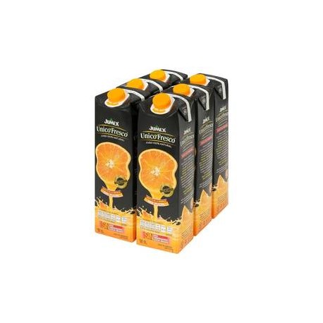 Jumex Pack jugo unico fresco naranja con pulpa 6P/1L - ZK-DespensayMas-Jumex